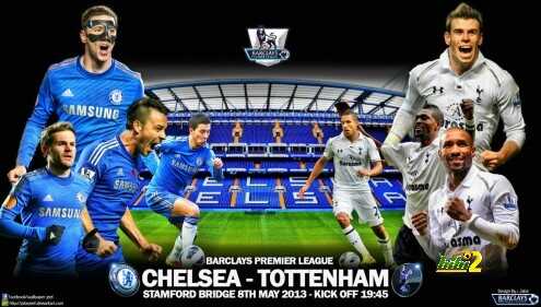 موعد مباراه تشيلسى وتوتنهام والقنوات الناقله لها فى الدورى الانجليزى اليوم 8-5-2013 Chelsea FC vs Tottenham Hotspur 8