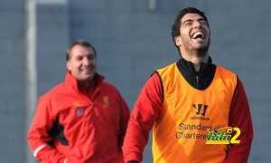 Brendan Rodgers Luis Suárez Liverpool