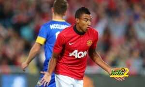 Jesse Lingard of Manchester United celebrates after scoring his second goal