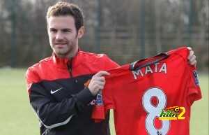 Manchester United Unveil New Signing Juan Mata