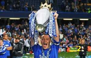 Chelsea's captain John Terry celebrates