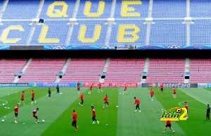 Club Atletico de Madrid Training Session