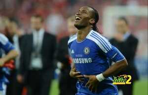 Chelsea's Ivorian forward Didier Drogba