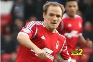 IN PICTURE: David Vaughan.STORY: SPORT LEAD: Nottingham Forest FC v Blackpool FC, Sky Bet Championship League.PHOTOGRAPHER: MARK FEAR