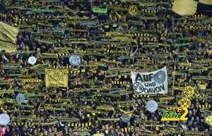 Dortmund supporters celebrate ahead of t