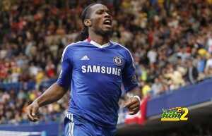 Chelsea's Ivory Coast footballer Didier
