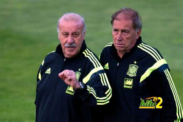 vicente del bosque con su segundo toni