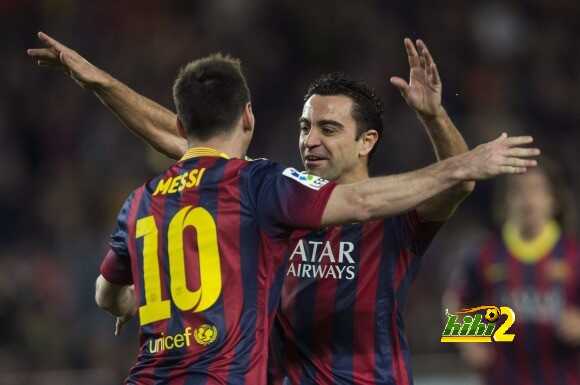 Messi-Xavi-celebran-2014-EFE