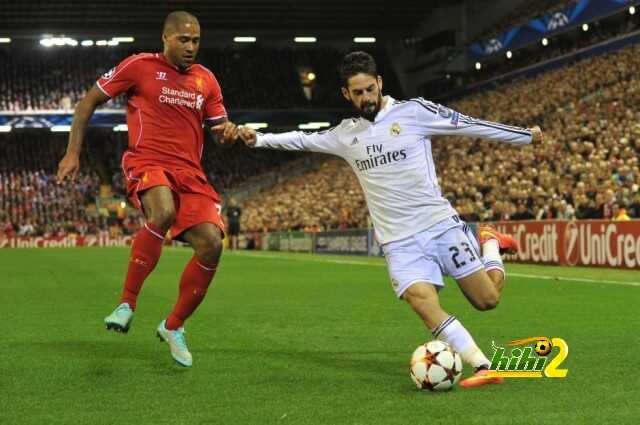 isco contra liverpool