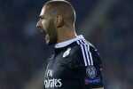 benzema celebro el gol de la victoria port