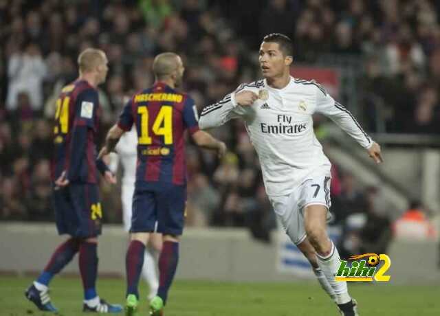 ronaldo en el clasicoo