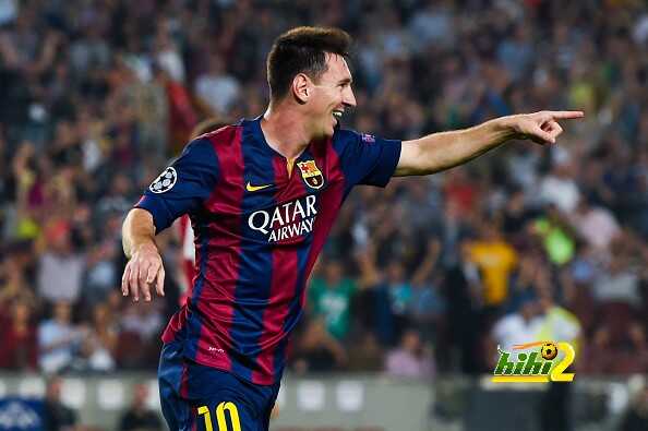 BARCELONA, SPAIN - OCTOBER 21:  Lionel Messi of FC Barcelona celebrates after scoring his team's second goal during a UEFA Champions League Group F match between FC Barcelona and AFC Ajax at the Camp Nou Stadium on October 21, 2014 in Barcelona, Spain.  (Photo by David Ramos/Getty Images)