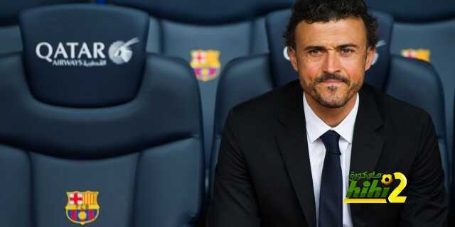 BARCELONA, SPAIN - MAY 21: Luis Enrique Martinez poses for the media during his official presentation as the new coach of FC Barcelona at Camp Nou on May 21, 2014 in Barcelona, Spain. (Photo by Alex Caparros/Getty Images)