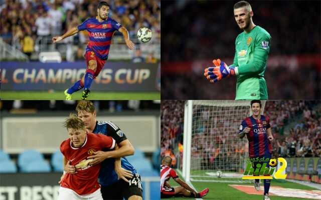 أفضل 11 لاعب من برشلونة ومانشستر يونايتد