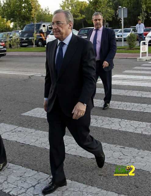 خلاف بين فلورنتينو بيريز ومسئولى أتلتيكو مدريد