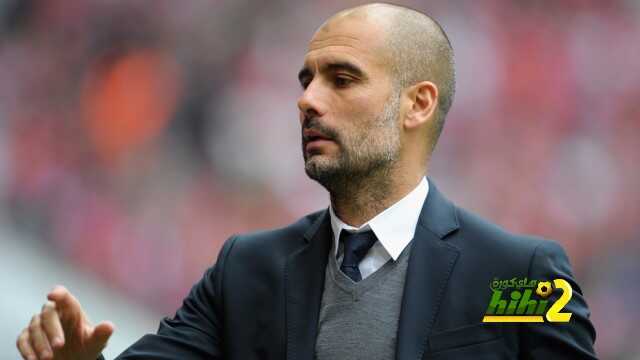 MUNICH, GERMANY - MAY 09: Josep Guardiola, head coach of Munich looks on prior to the Bundesliga match between FC Bayern Muenchen and FC Augsburg at Allianz Arena on May 9, 2015 in Munich, Germany. (Photo by Lennart Preiss/Bongarts/Getty Images)