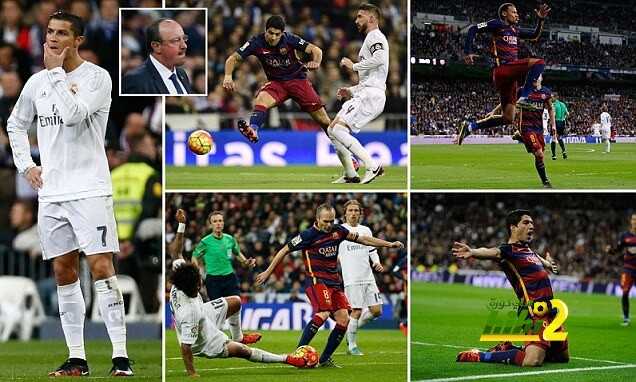 برشلونة يسحق ريال مدريد فى الكلاسيكو