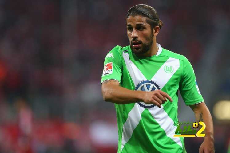 MUNICH, GERMANY - AUGUST 22:  Ricardo Rodriguez of Wolfsburg looks on during the Bundesliga match between FC Bayern Muenchen and VfL Wolfsburg at Allianz Arena on August 22, 2014 in Munich, Germany.  (Photo by Alexander Hassenstein/Bongarts/Getty Images)