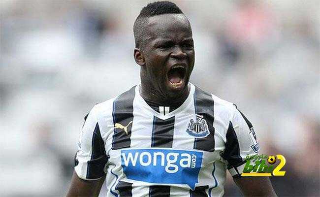 Cheick Tiote Shouting Close Up Newcastle United