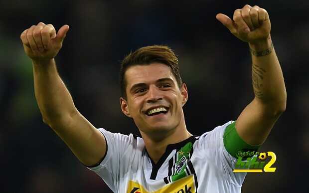 Moenchengladbach's Swiss midfielder Gran