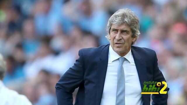 Manchester City manager Manuel Pellegrini during the Barclays Premier League match at the Etihad Stadium, Manchester.