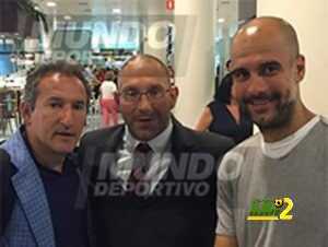 primera-foto-publica-de-guardiola-con-txiki-tras-su-fichaje-por-el-city