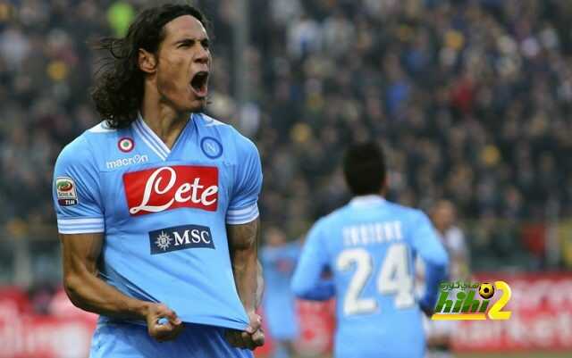 PARMA, ITALY - JANUARY 27:  Edinson Cavani of SSC Napoli celebrates his goal during the Serie A match between Parma FC and SSC Napoli at Stadio Ennio Tardini on January 27, 2013 in Parma, Italy.  (Photo by Marco Luzzani/Getty Images)