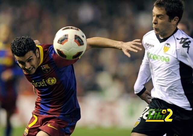 Barcelona's forward Pedro Rodriguez (L) vies with Valencia's midfielder Jordi Alb (L) during their Spanish league football match in Valencia on March 2, 2011. Barcelona won 1-0.  AFP PHOTO / JAVIER SORIANO (Photo credit should read JAVIER SORIANO/AFP/Getty Images)