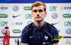 France's forward Antoine Griezmann addresses a press conference in Clairefontaine-en-Yvelines, near Paris, on August 30, 2016. France will face Italy in an international friendly football match on September 1, 2016 in Bari. / AFP PHOTO / FRANCK FIFEFRANCK FIFE/AFP/Getty Images
