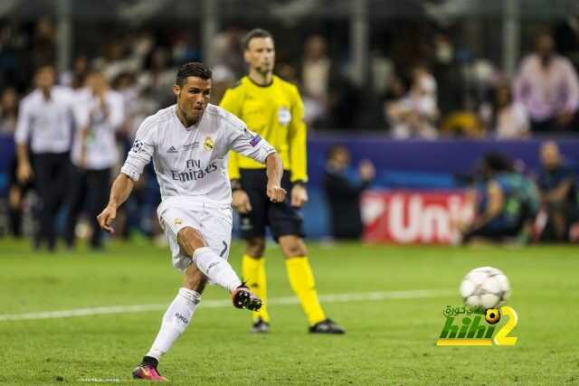 MILAN, ITALY - MAY 28: Cristiano Ronaldo of Real Madrid takes his penalty during the UEFA Champions League Final between Real Madrid and Atletico Madrid at Stadio Giuseppe Meazza on May 28, 2016 in Milan, Italy. (Photo by MICHAEL CAMPANELLA/Getty Images)