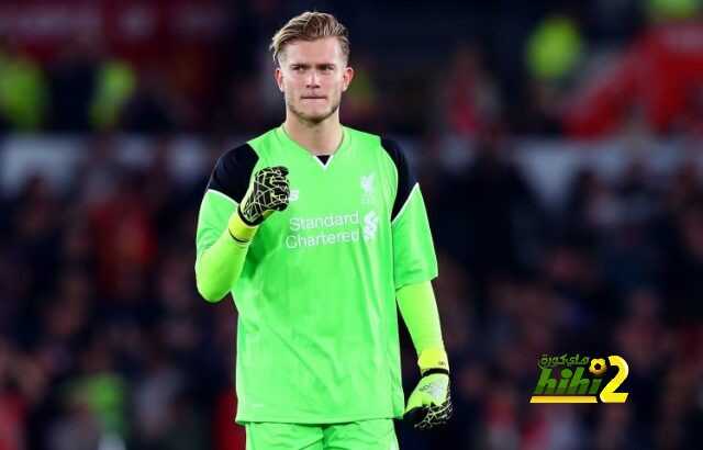 Liverpool goalkeeper Loris Karius celebrates his sides opening goal during the EFL Cup Third Round match between Derby County and Liverpool played at the iPro Stadium, Derby on 20th September 2016