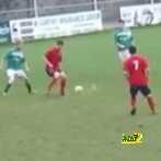 فيديو : مهاجم هاوى يحرز هدفا مميزا على طريقة بيركامب فى أيرلندا