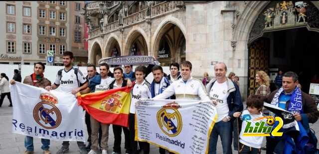 صور: أجواء إحتفالية لجماهير ريال مدريد فى ميونخ