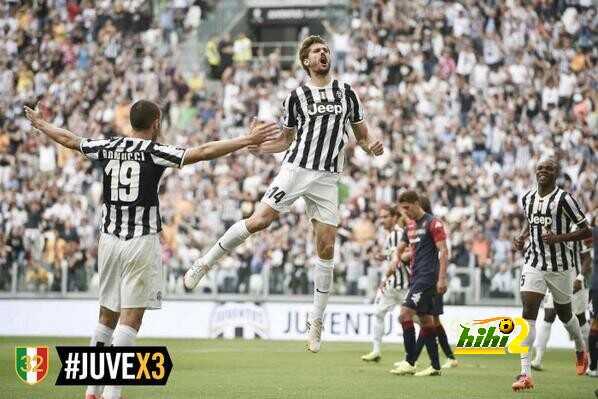 صور : يوفينتوس يحتفل بكأس الدوري الإيطالي برقم قياسي جديد .!