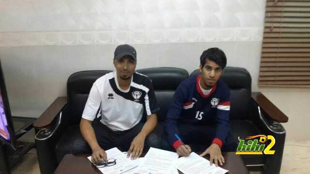 إدارة هجر توقع عقد احترافي مع اللاعب عبدالهادي الحراجين