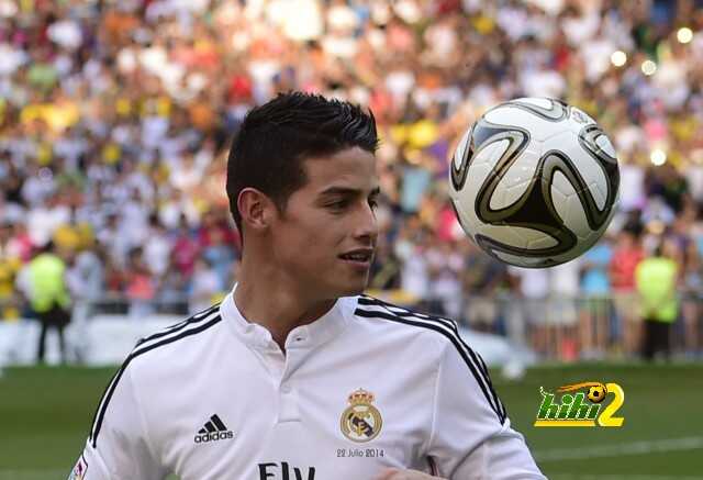 صور : جيمس وايسكو أفضل لاعبي ريال مدريد في العام الحالي