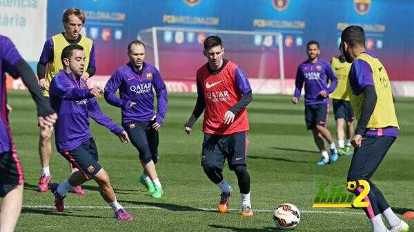 صور : برشلونة يواصل استعداداته لنهائي كأس إسبانيا