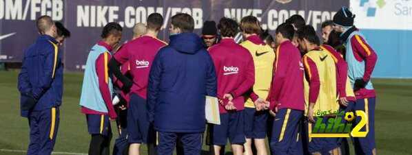 صور من استعدادات برشلونة لمواجهة اتليتكو مدريد