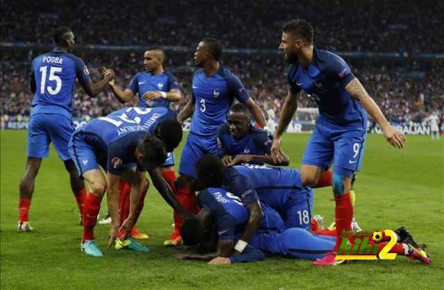 فرنسا تتأهل لنصف نهائي اليورو للمرة الاولى منذ عام 2000