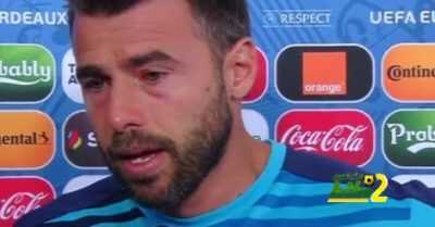لهذه الأسباب إنهمر بارزلي بالبكاء عقب الخروج من اليورو