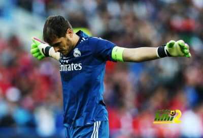 كاسياس يهنئ ريال مدريد بعد الفوز بالديربي