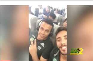 بالفيديو : الضحكة الاخيرة بين لاعبو بعثة تشابيكوينسي