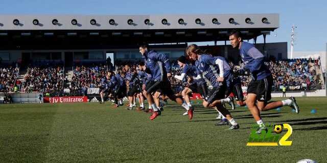 صور : تدريبات ريال مدريد اليوم في حضور الجماهير