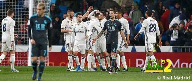 ريال مدريد يتخطى حاجز الـ50 هدفا في ليغا هذا الموسم