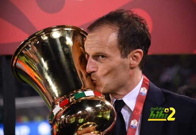 اليغري ، اول مدرب يفوز باربعة كؤوس متتالية
