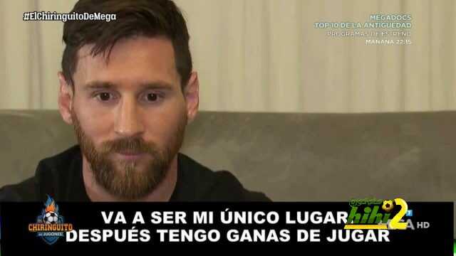 ميسي : في أوروبا لن ألعب سوى في برشلونة