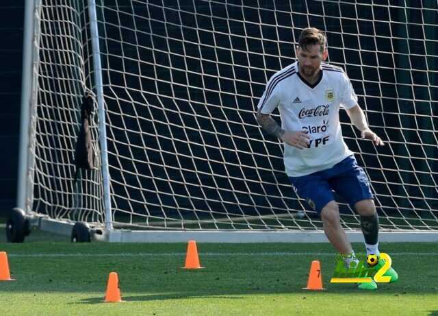 🔴 ميسي خلال تدريبات المُنتخب الارجنتيني