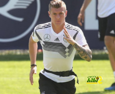 🔴 توني كروس في تدريبات منتخب ألمانيا