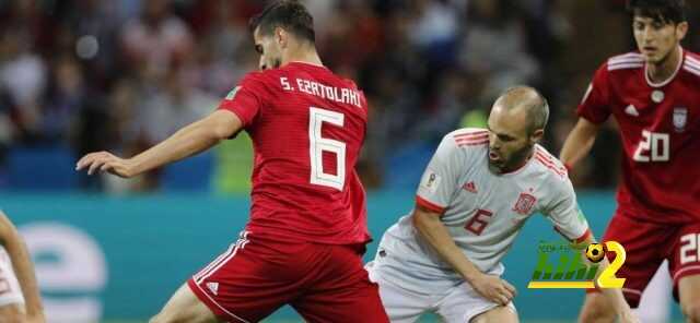 إيران تفرض التعادل السلبي على إسبانيا في الشوط الأول