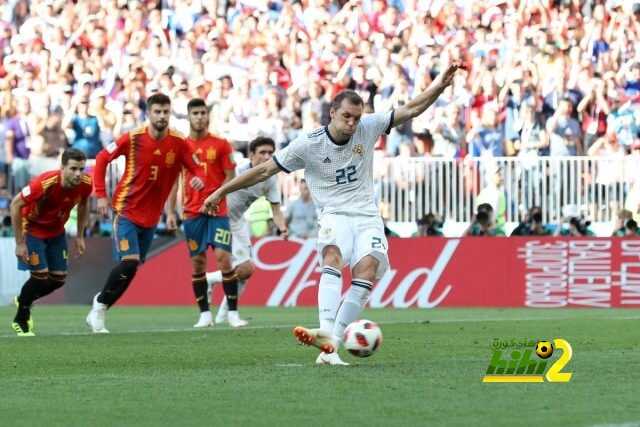روسيا تسجل هدف التعادل